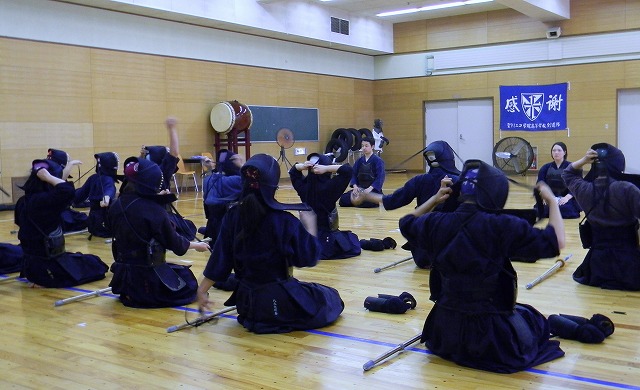 剣道部＠オープンスクール