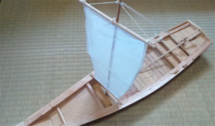 20220529_仲野さんのミニチュア木造船_008