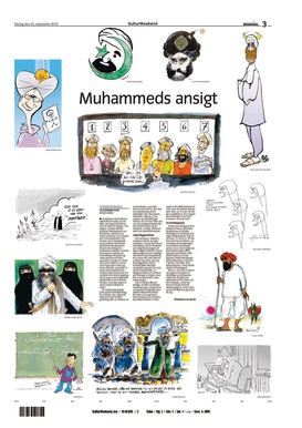 paris Jyllands-Posten-pg3-article-in-Sept-30-2005-edition-of-KulturWeekend-entitled-Muhammeds-ansigt