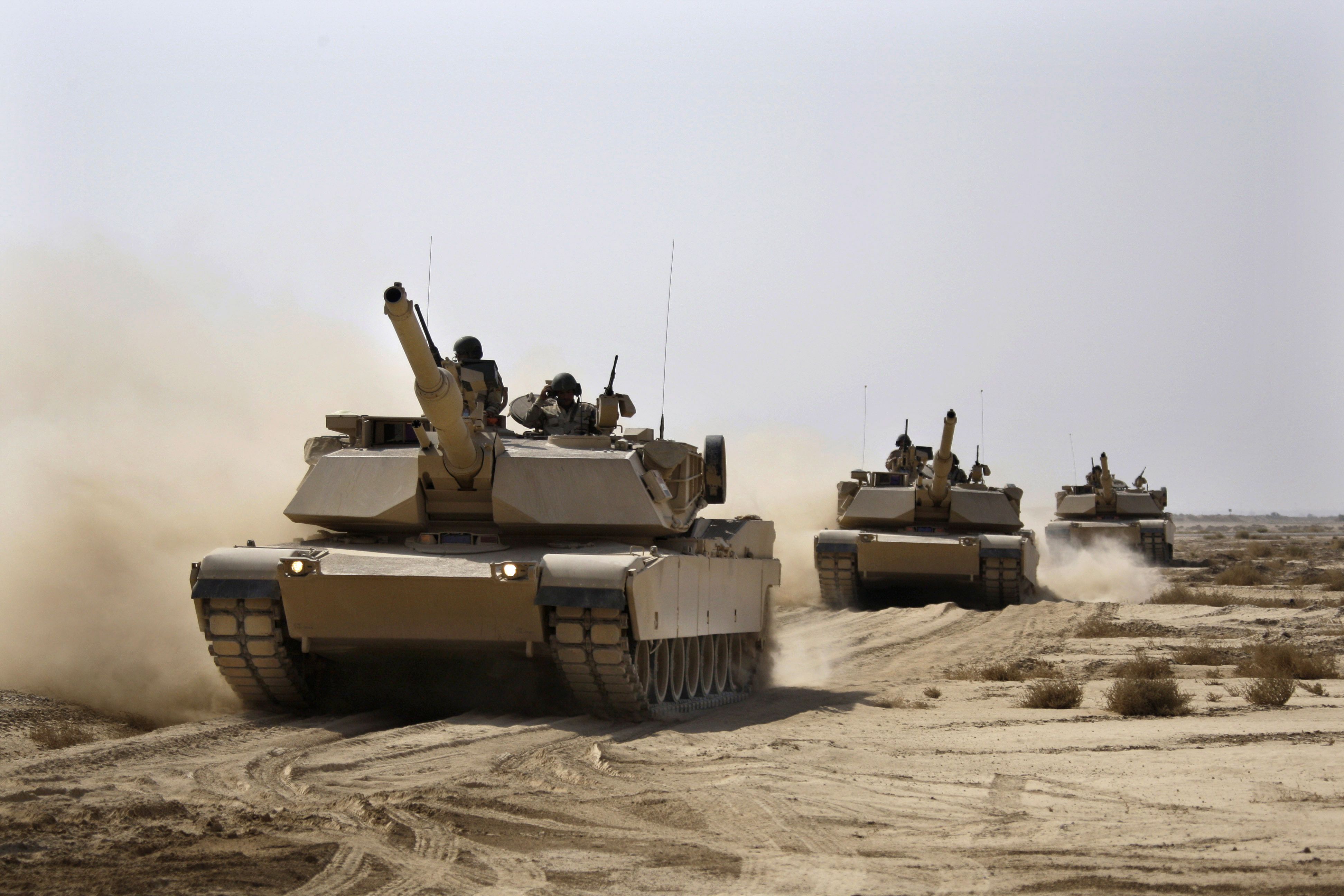 iraq army tank operation