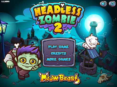 人間に戻りたいゾンビのパズルゲーム　Headless Zombie 2