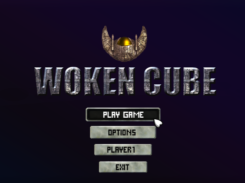 ベース基地防衛ゲーム　Woken Cube