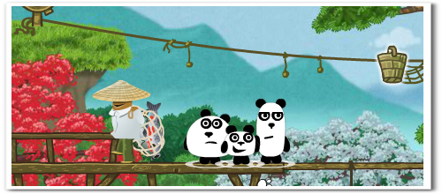 ３匹のパンダが日本を冒険　3 Pandas in Japan