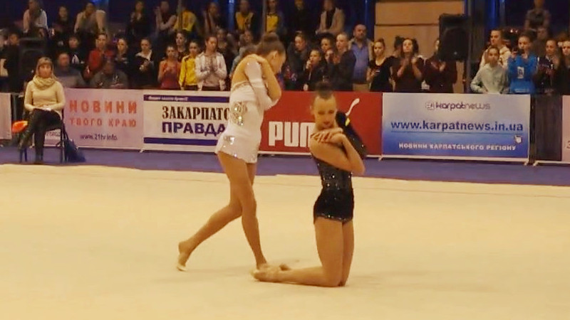 Ganna Rizatdinova and Viktoria Mazur - Gala