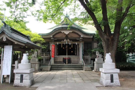 戸部杉山神社とネズミ０７